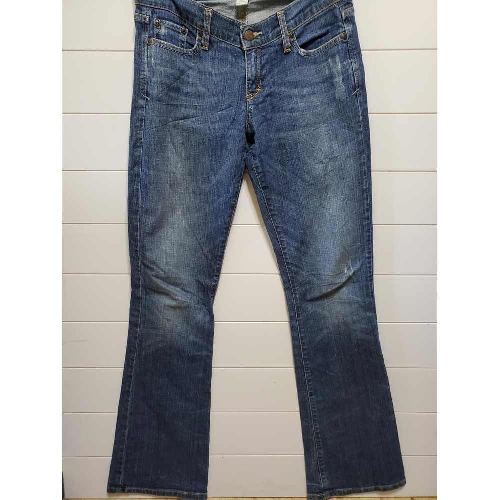 Abercrombie & Fitch Women's Boot Cut Jeans - Medium Blue Wash